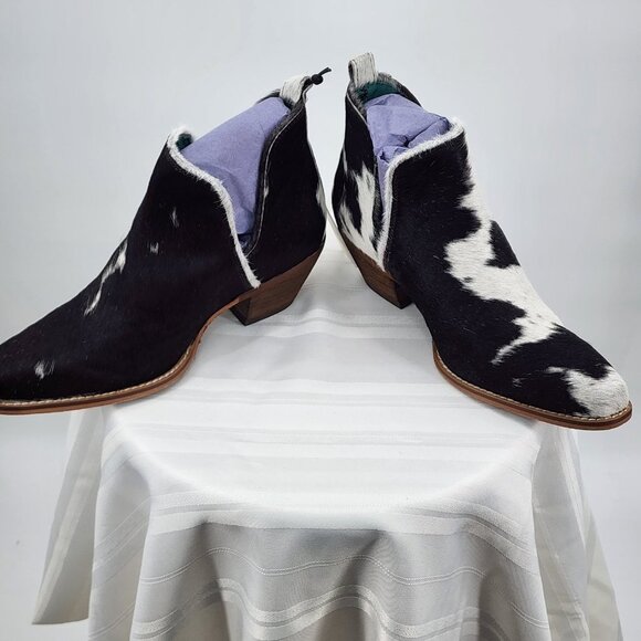 MYRA BAG Sunset Bloom Hair On Shortie Split  Cowboy Boots  6-11 NWT - Picture 8 of 9